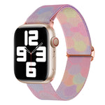 Dây Đồng Hồ Nylon Thay Thế Họa Tiết Vẽ, Dành Cho Apple Watch SE 40mm, Dành Cho Apple Watch SE 44mm, Dành Cho Apple Watch 6 40mm, Dành Cho Apple Watch 6 44mm, Dành Cho Apple Watch 5 44mm, Dành Cho Apple Watch 5 40mm