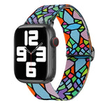 Dây Đồng Hồ Nylon Thay Thế Họa Tiết Vẽ, Dành Cho Apple Watch SE 2023 44mm, Dành Cho Apple Watch Ultra 49mm, Dành Cho Apple Watch SE 2023 40mm, Dành Cho Apple Watch 8 41mm, Dành Cho Apple Watch 8 45mm, Dành Cho Apple Watch Ultra 2 49mm
