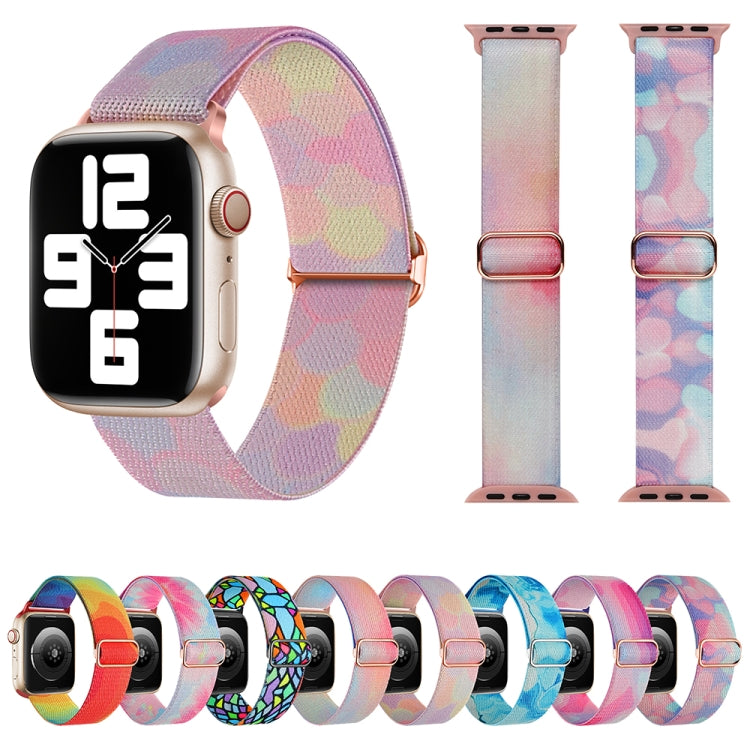 Dây Đồng Hồ Nylon Thay Thế Họa Tiết Vẽ, Dành Cho Apple Watch 4 44mm, Dành Cho Apple Watch 4 40mm, Dành Cho Apple Watch 3 38mm, Dành Cho Apple Watch 3 42mm, Dành Cho Apple Watch 2 42mm, Dành Cho Apple Watch 2 38mm