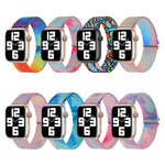 Dây Đồng Hồ Nylon Thay Thế Họa Tiết Vẽ, Dành Cho Apple Watch 4 44mm, Dành Cho Apple Watch 4 40mm, Dành Cho Apple Watch 3 38mm, Dành Cho Apple Watch 3 42mm, Dành Cho Apple Watch 2 42mm, Dành Cho Apple Watch 2 38mm