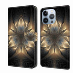 Crystal 3D Shockproof Protective Leather Phone Case, For iPhone 12 Pro Max / 13 Pro Max, For iPhone 13 Pro