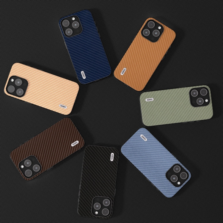 ABEEL Carbon Fiber Texture Protective Phone Case, For iPhone 14 Plus, For iPhone 14