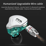 Tai nghe nhét tai điều khiển dây hybrid CCA CCA-C10 đầu cắm 3.5mm mạ vàng, không có mic