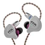 Tai nghe nhét tai điều khiển dây hybrid CCA CCA-C10 đầu cắm 3.5mm mạ vàng, không có mic
