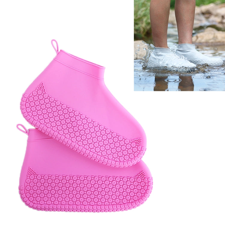 Bao Giày Bọc Silicone Chống Trượt Dày Chống Mài Mòn Chống Thấm Nước, S, M, L