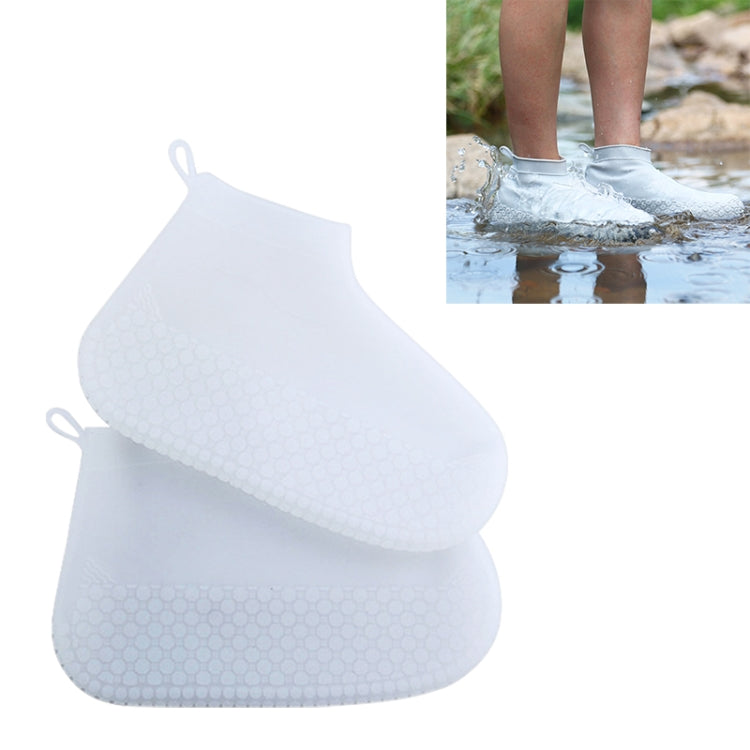 Bao Giày Bọc Silicone Chống Trượt Dày Chống Mài Mòn Chống Thấm Nước, S, M, L