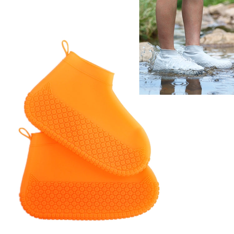 Bao Giày Bọc Silicone Chống Trượt Dày Chống Mài Mòn Chống Thấm Nước, S, M, L