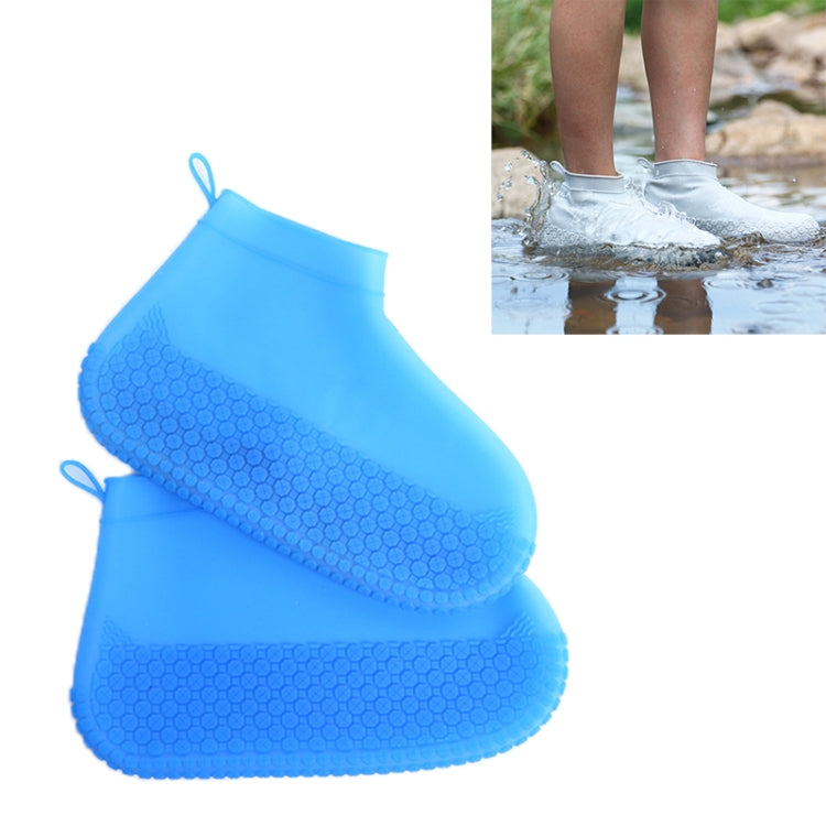 Bao Giày Bọc Silicone Chống Trượt Dày Chống Mài Mòn Chống Thấm Nước, S, M, L