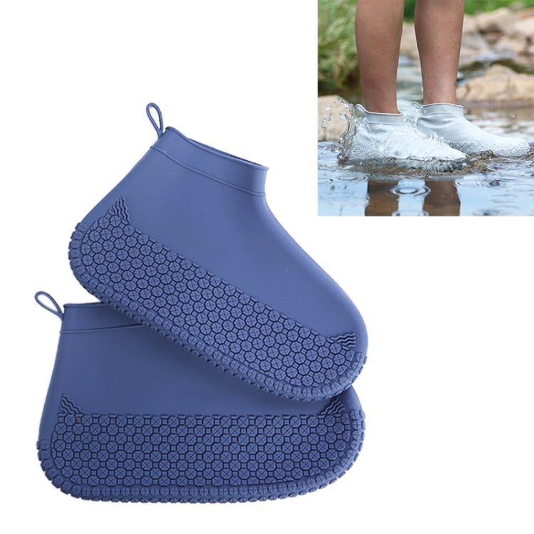 Bao Giày Bọc Silicone Chống Trượt Dày Chống Mài Mòn Chống Thấm Nước, S, M, L