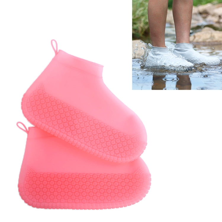 Bao Giày Bọc Silicone Chống Trượt Dày Chống Mài Mòn Chống Thấm Nước, S, M, L