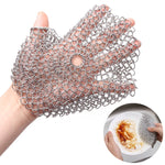 Bàn chải cọ nồi tròn bằng thép không gỉ, dụng cụ làm sạch đồ dùng nhà bếp, Kích thước 4 x 4 inch, 5 x 5 inch, 6 x 6 inch, 7 x 7 inch, 8 x 8 inch