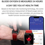 Đồng hồ thông minh dây silicone chống nước IP67 1.91 inch ET540, Hỗ trợ ECG / Đo đường huyết không xâm lấn, ET540 (Xanh), ET540 (Đỏ)