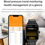 Đồng hồ thông minh dây silicone chống nước IP67 1.91 inch ET540, Hỗ trợ ECG / Đo đường huyết không xâm lấn, ET540 (Xanh), ET540 (Đỏ)