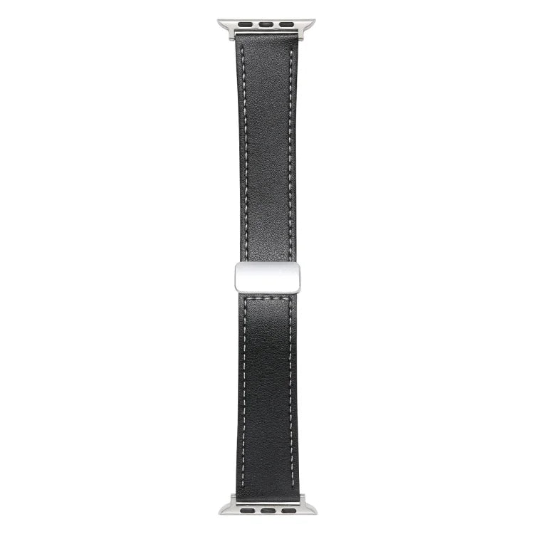 Dây đồng hồ da cảm giác da khóa nam châm, Dành cho Apple Watch Serie 4 40mm, Dành cho Apple Watch 38mm, Dành cho Apple Watch Serie 3 38mm, Dành cho Apple Watch Serie 3 42mm, Dành cho Apple Watch Serie 2 42mm, Dành cho Apple Watch Serie 2 38mm
