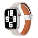 Dây đồng hồ da cảm giác da khóa nam châm, Dành cho Apple Watch Serie 4 40mm, Dành cho Apple Watch 38mm, Dành cho Apple Watch Serie 3 38mm, Dành cho Apple Watch Serie 3 42mm, Dành cho Apple Watch Serie 2 42mm, Dành cho Apple Watch Serie 2 38mm
