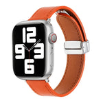Dây đồng hồ da cảm giác da khóa nam châm, Dành cho Apple Watch Serie 4 40mm, Dành cho Apple Watch 38mm, Dành cho Apple Watch Serie 3 38mm, Dành cho Apple Watch Serie 3 42mm, Dành cho Apple Watch Serie 2 42mm, Dành cho Apple Watch Serie 2 38mm