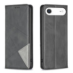 Rhombus Texture Magnetic Leather Phone Case, For iPhone 18 Pro Max/17 Pro Max, For iPhone 18 Pro/17 Pro, For iPhone 17, For iPhone 17 Air, For iPhone 16 Pro Max, For iPhone 16 Pro, For iPhone 16 Plus, For iPhone 16