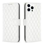 Diamond Lattice Wallet Flip Leather Phone Case, For iPhone 18 Pro/17 Pro, For iPhone 18 Pro Max/17 Pro Max, For iPhone 17e / 16e, For iPhone 17, For iPhone Air, For iPhone 16 Pro Max, For iPhone 16 Pro, For iPhone 16 Plus