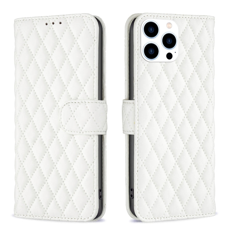 Diamond Lattice Wallet Flip Leather Phone Case, For iPhone 18 Pro/17 Pro, For iPhone 18 Pro Max/17 Pro Max, For iPhone 17e / 16e, For iPhone 17, For iPhone Air, For iPhone 16 Pro Max, For iPhone 16 Pro, For iPhone 16 Plus
