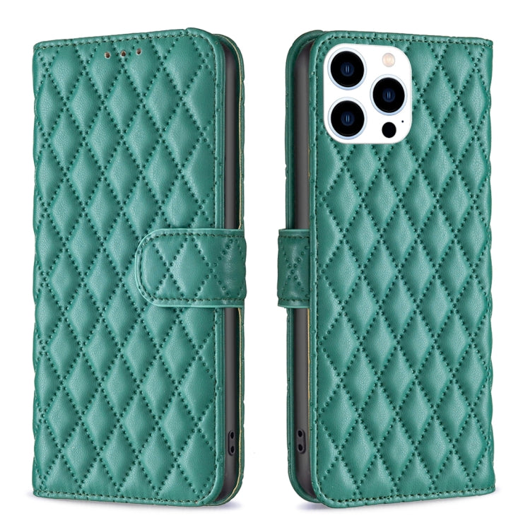 Diamond Lattice Wallet Flip Leather Phone Case, For iPhone 18 Pro/17 Pro, For iPhone 18 Pro Max/17 Pro Max, For iPhone 17e / 16e, For iPhone 17, For iPhone Air, For iPhone 16 Pro Max, For iPhone 16 Pro, For iPhone 16 Plus