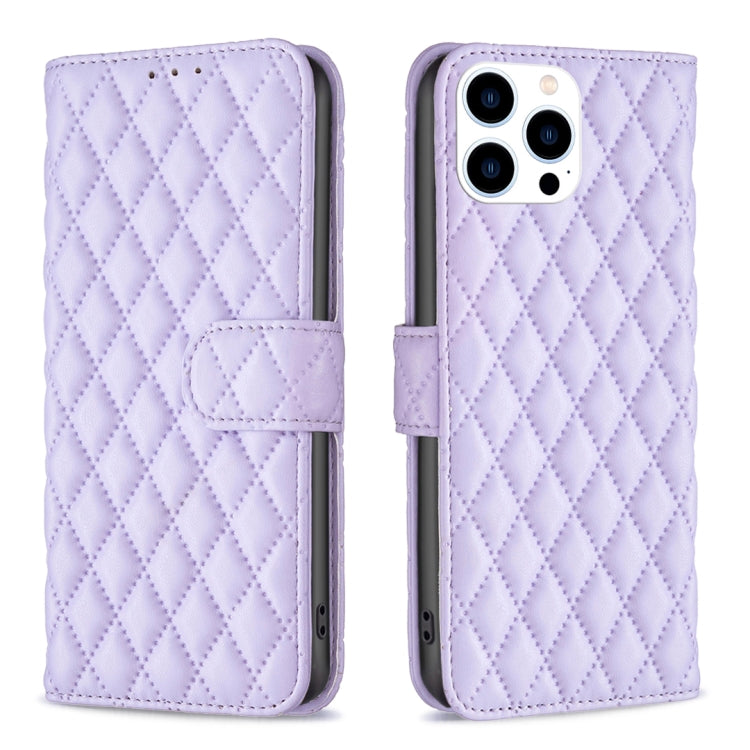 Diamond Lattice Wallet Flip Leather Phone Case, For iPhone 18 Pro/17 Pro, For iPhone 18 Pro Max/17 Pro Max, For iPhone 17e / 16e, For iPhone 17, For iPhone Air, For iPhone 16 Pro Max, For iPhone 16 Pro, For iPhone 16 Plus