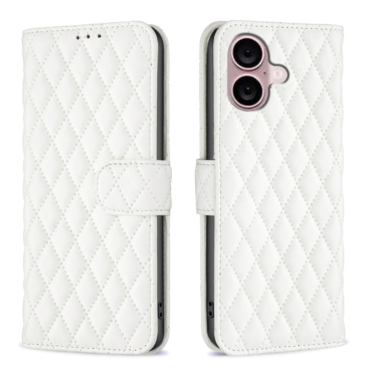 Diamond Lattice Wallet Flip Leather Phone Case, For iPhone 18 Pro/17 Pro, For iPhone 18 Pro Max/17 Pro Max, For iPhone 17e / 16e, For iPhone 17, For iPhone Air, For iPhone 16 Pro Max, For iPhone 16 Pro, For iPhone 16 Plus