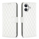 Diamond Lattice Wallet Flip Leather Phone Case, For iPhone 18 Pro/17 Pro, For iPhone 18 Pro Max/17 Pro Max, For iPhone 17e / 16e, For iPhone 17, For iPhone Air, For iPhone 16 Pro Max, For iPhone 16 Pro, For iPhone 16 Plus