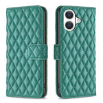 Diamond Lattice Wallet Flip Leather Phone Case, For iPhone 18 Pro/17 Pro, For iPhone 18 Pro Max/17 Pro Max, For iPhone 17e / 16e, For iPhone 17, For iPhone Air, For iPhone 16 Pro Max, For iPhone 16 Pro, For iPhone 16 Plus