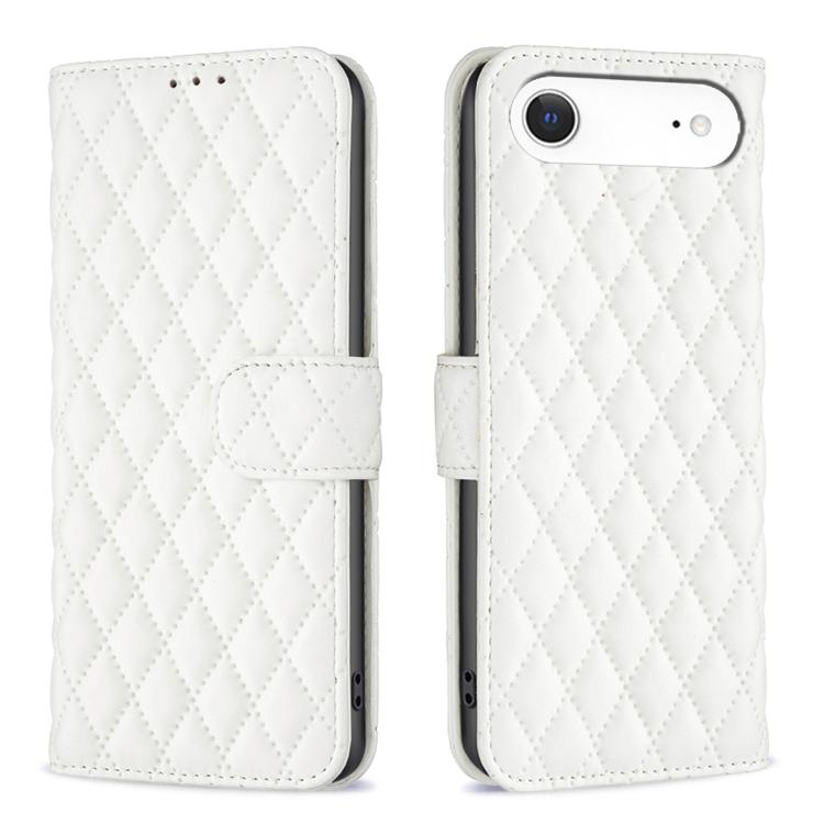 Diamond Lattice Wallet Flip Leather Phone Case, For iPhone 18 Pro/17 Pro, For iPhone 18 Pro Max/17 Pro Max, For iPhone 17e / 16e, For iPhone 17, For iPhone Air, For iPhone 16 Pro Max, For iPhone 16 Pro, For iPhone 16 Plus