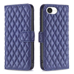 Diamond Lattice Wallet Flip Leather Phone Case, For iPhone 18 Pro/17 Pro, For iPhone 18 Pro Max/17 Pro Max, For iPhone 17e / 16e, For iPhone 17, For iPhone Air, For iPhone 16 Pro Max, For iPhone 16 Pro, For iPhone 16 Plus