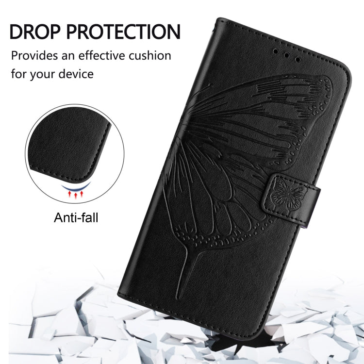 Embossed Butterfly Leather Phone Case, For iPhone 17e / 16e, For iPhone 17 Pro Max, For iPhone 17 Pro, For iPhone 17, For iPhone Air, For iPhone 16 Pro Max