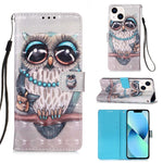 3D Painting Horizontal Flip Leather Phone Case, For iPhone 16 Pro, For iPhone 16 Plus, For iPhone 16, For iPhone 15 Pro Max, For iPhone 15 Pro, For iPhone 15 Plus