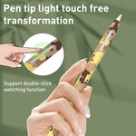 Bao bút bảo vệ silicone họa tiết ngụy trang, cho Apple Pencil 2, cho Apple Pencil 1