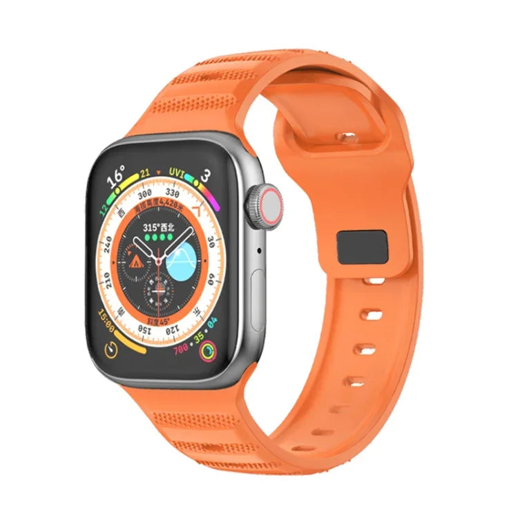 Dây đeo đồng hồ cao su flo fluor họa tiết chấm, Dành cho Apple Watch 42mm, Dành cho Apple Watch 38mm