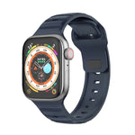 Dây đeo đồng hồ cao su flo fluor họa tiết chấm, Dành cho Apple Watch 42mm, Dành cho Apple Watch 38mm