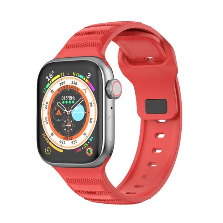 Dây đeo đồng hồ cao su flo fluor họa tiết chấm, Dành cho Apple Watch 42mm, Dành cho Apple Watch 38mm