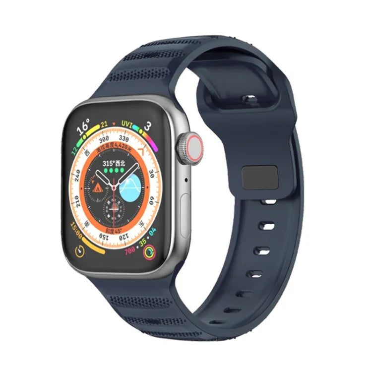 Dây đeo đồng hồ cao su flo fluor họa tiết chấm, Dành cho Apple Watch 42mm, Dành cho Apple Watch 38mm