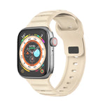 Dây đeo đồng hồ cao su flo fluor họa tiết chấm, Dành cho Apple Watch 42mm, Dành cho Apple Watch 38mm
