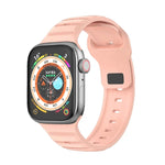 Dây đeo đồng hồ cao su flo fluor họa tiết chấm, Dành cho Apple Watch 42mm, Dành cho Apple Watch 38mm
