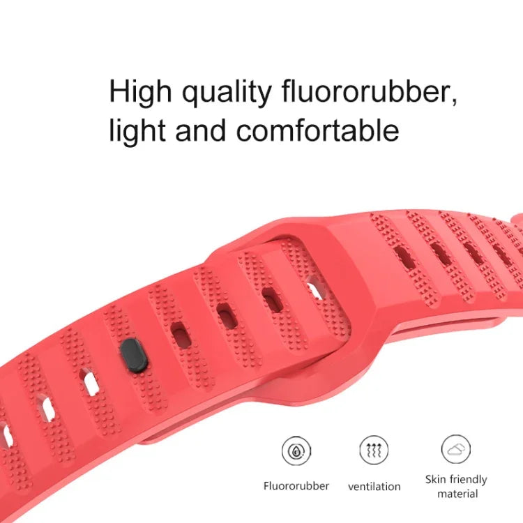 Dây đeo đồng hồ cao su flo fluor họa tiết chấm, Dành cho Apple Watch 42mm, Dành cho Apple Watch 38mm