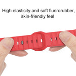 Dây đeo đồng hồ cao su flo fluor họa tiết chấm, Dành cho Apple Watch 42mm, Dành cho Apple Watch 38mm