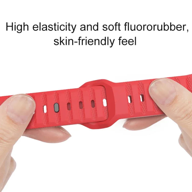 Dây đeo đồng hồ cao su flo fluor họa tiết chấm, Dành cho Apple Watch 42mm, Dành cho Apple Watch 38mm