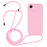 Crossbody Lanyard Liquid Silicone Case, For iPhone 17 Pro Max, For iPhone 17 Pro, For iPhone 17, For iPhone Air