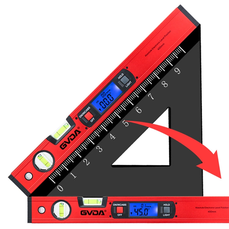 Thước đo mức kỹ thuật số GVDA GD-H400M 360 độ