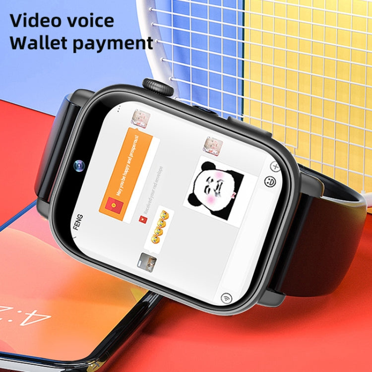 Đồng hồ thông minh UNIWA X1S 1.9 inch chống nước IP67 4G Android 8.1 hai camera Hỗ trợ đo nhiệt độ, 1G+8G, 2G+16G