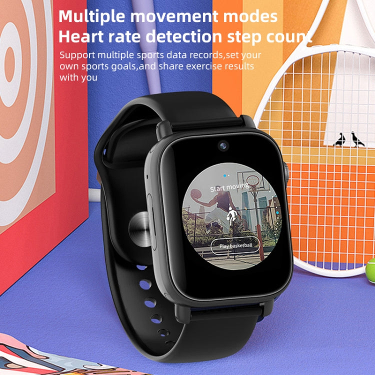 Đồng hồ thông minh UNIWA X1S 1.9 inch chống nước IP67 4G Android 8.1 hai camera Hỗ trợ đo nhiệt độ, 1G+8G, 2G+16G