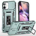 Armor PC + TPU Camera Shield Phone Case, For iPhone 16 Pro, For iPhone 16 Plus, For iPhone 16, For iPhone 15 Pro Max, For iPhone 15 Pro, For iPhone 15 Plus