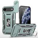 Armor PC + TPU Camera Shield Phone Case, For iPhone 17e / 16e, For iPhone 17 Pro Max, For iPhone 17 Pro, For iPhone 17, For iPhone Air, For iPhone 16 Pro Max