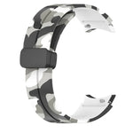 Dây đồng hồ silicone khóa nam châm họa tiết ngụy trang, Dành cho Samsung Galaxy Watch5 / 5 Pro / Watch 4 / 4 Classic