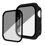 Frosted PC + Anti-spy Tempered Film Integrated Watch Protective Case, For Apple Watch Ultra 4 / 3 / 2 / 1 49mm, For Apple Watch SE 2025 / 2023 / 2022 44mm, For Apple Watch SE 2025 / 2023 / 2022 40mm, For Apple Watch 9 / 8 45mm, For Apple Watch 9 / 8 41...